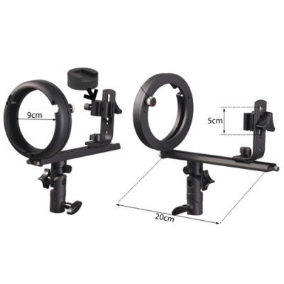 Quantuum BK-3 držák pro externí blesk a softbox