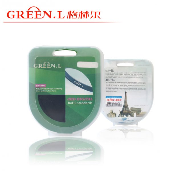 Ultra slim IR 720nM Infra filtr Green-L 62mm