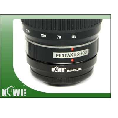 Kiwifotos redukcia Pentax K na Samsung NX