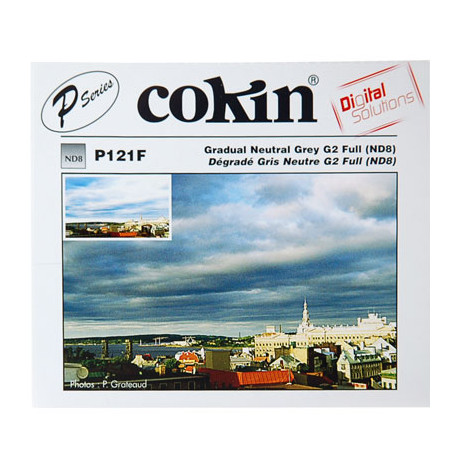 Filter Cokin P121F Gradual Neutral Grey G2 Full (ND8) (0,9)