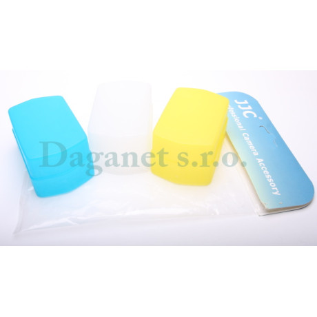 JJC Canon 380EX difúzor blesku 3 farby