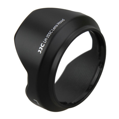 JJC  LH-J55C Black Sluneční clona, náhrada za Olympus LH-55C