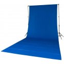 Quadralite fotografické pozadí textilní modré 2,85x6m 