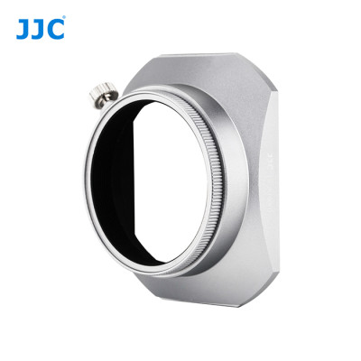 JJC sluneční clona Fujifilm JX100FII stříbrná + krytka