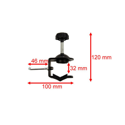 JYC klips studiová svorka s hákem