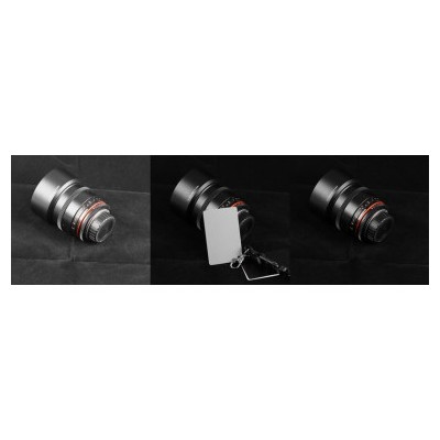 JJC šedá karta pro vyvážení bílé barvy 3v1