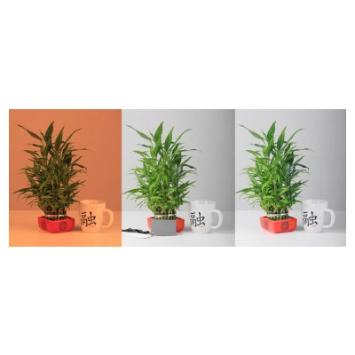 JJC přenosný set pro vyvážení bílé barvy 3v1