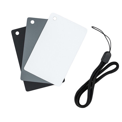 JJC přenosný set pro vyvážení bílé barvy 3v1