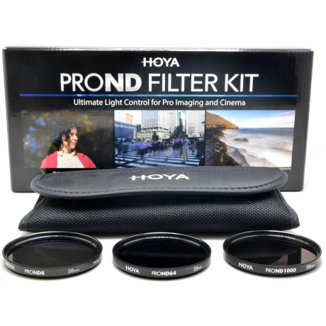 Hoya PRO ND Filter Kit 8/64/1000 67mm