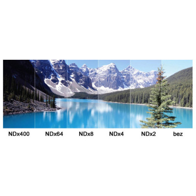 ND2 - ND400 šedý filtr Lensso