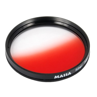 JYC 52mm přechodový červený filtr