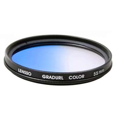 JYC 52mm přechodový modrý filtr