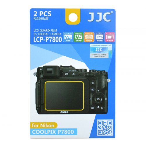JJC ochranná folie LCD LCP-P7800 pro Nikon P7800