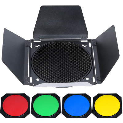 Godox BD-04 klapky s filtry a voštinou