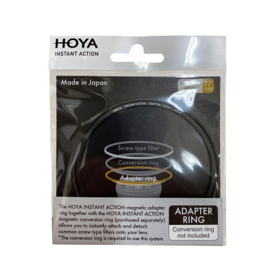 Hoya 58 mm instant action adapter ring