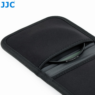 JJC FP-K3 pouzdro pro 3 filtry do 82 mm šedé