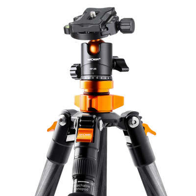 K&F Concept fotografický stativ SA225C1 s kulovou hlavou 140cm a funkcí monopodu