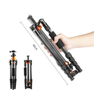 K&F Concept fotografický stativ SA225C1 s kulovou hlavou 140cm a funkcí monopodu