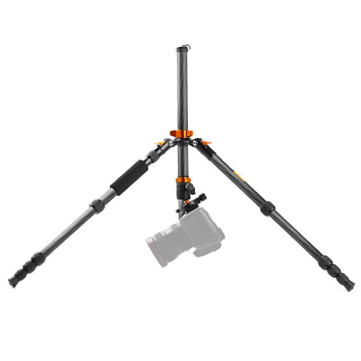 K&F Concept fotografický stativ SA225C1 s kulovou hlavou 140cm a funkcí monopodu