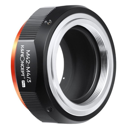 K&F Concept M42 [objektiv] – Micro 4/3 [tělo] K&F Concept PRO