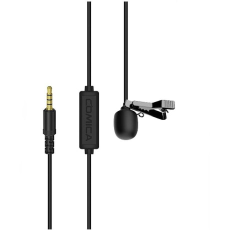 Mikrofon krawatowy Comica CVM-V01SP 4,5m [mini jack 3,5mm TRRS]