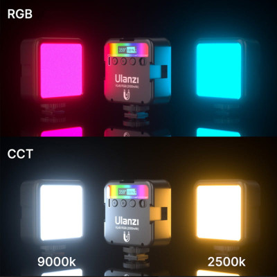 LED lampa Ulanzi VL49 2500-9000K + RGB
