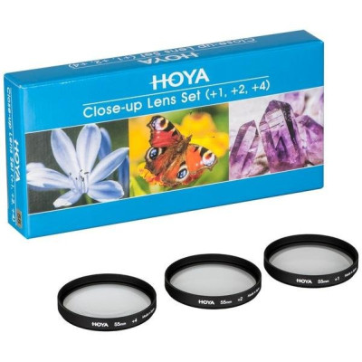 Hoya CLOSE-UP SET (+1 +2 +4) HMC 77 MM