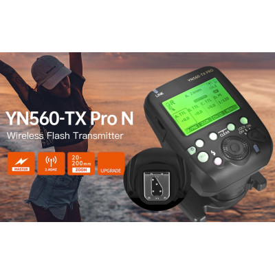 YONGNUO YN560-TX PRO Bezdrôtový ovládač blesku pre Nikon