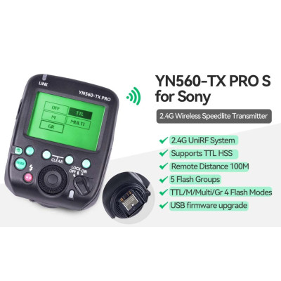 YONGNUO YN560-TX PRO Bezdrôtový ovládač blesku pre Sony