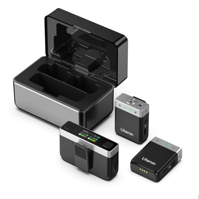 Ulanzi U-Mic AM18 Sada bezdrátového mikrofonu- dva vysílače