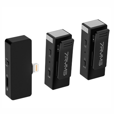Sada bezdrátového mikrofonu 7Ryms RimoMic PRO [iPhone/iPad] dva vysílače