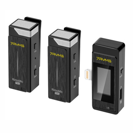 Sada bezdrátového mikrofonu 7Ryms RimoMic PRO [iPhone/iPad] dva vysílače