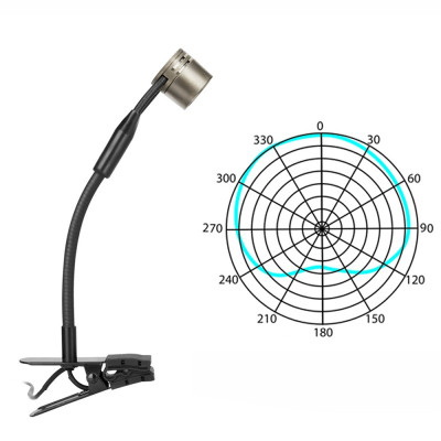 KIMAFUN CX309-1 saxofonový mikrofon pro mikroporty AKG [mini XLR 3pin]