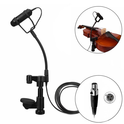 KIMAFUN CX200 husľový mikrofón pre mikroporty AKG [mini XLR 3pin]