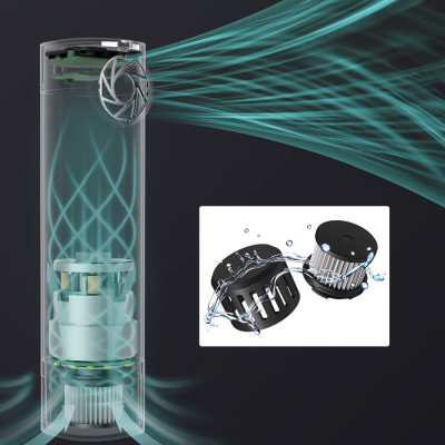 Elektronický ventilátor VSGO V-EB02-S3E pro čištění optických zařízení