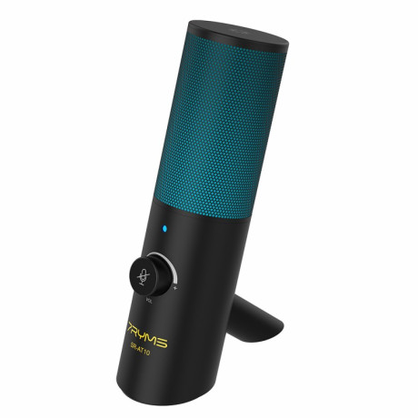 7Ryms SR-AT10 kondenzátorový mikrofón [USB-C / USB-A] čierny