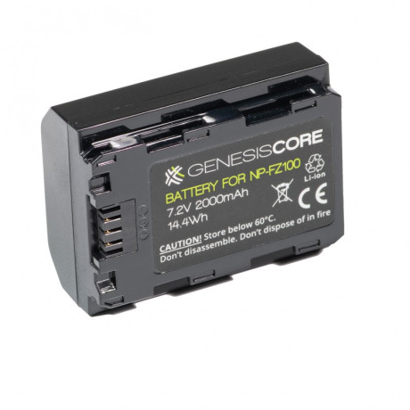 Batéria Genesis Core NP-FZ100 typ 7,2 V 2000 mAh