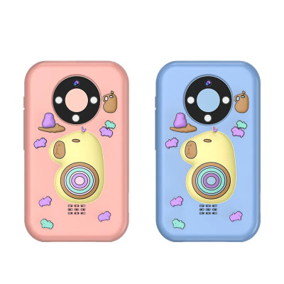 Dětský Fotoaparát - Mobilní telefon / Foto,video,hry Růžový