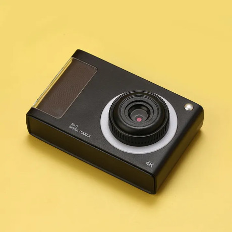 Digitálna farebná CCD kamera Fotoaparát pre deti, kompatibilný prenosný foto video s funkciou selfie filtra čierna