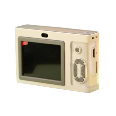 Digitálny farebný fotoaparát CCD Camera pre deti, kompatibilný prenosný video fotoaparát s funkciou selfie filtra sivý strieborn