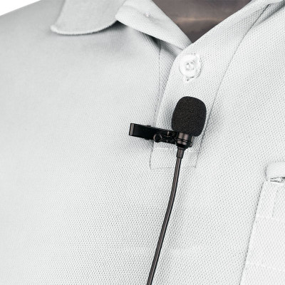 JJC Všesměrový klopový mikrofon KM-02