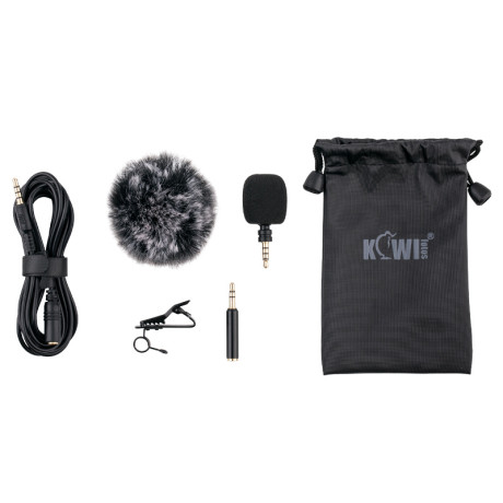 Kompaktný jednosmerný kondenzátorový mikrofón KM-SM1