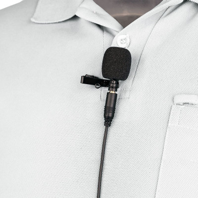 Kompaktný jednosmerný kondenzátorový mikrofón KM-SM1