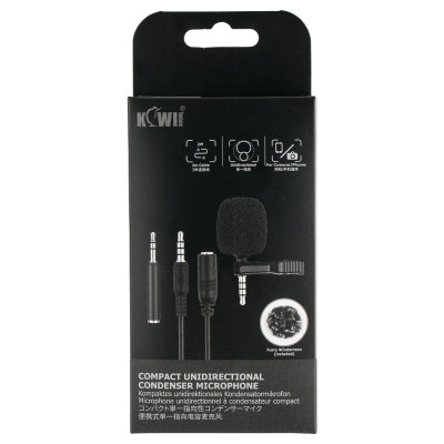 Kardioidní mikrofon KM-VL1 Kiwifotos