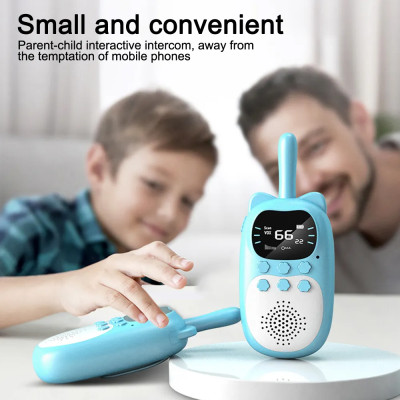 2 ks/sada mini vysielačiek pre deti - dosah až 3 km