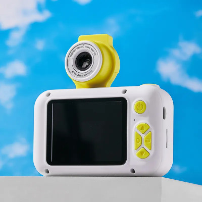 copy of Mini Digitální Fotoaparát Hračka Cheildren 2,0 Palce S Roztomilou Kočkou Silikonové Pouzdro 32GB TF Čtečka Karet