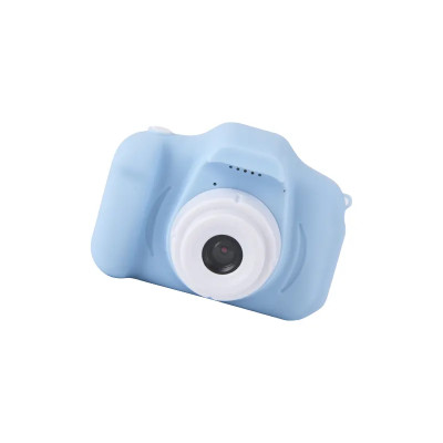 Mini Dětský Digitální Fotoaparát  obrazovka 2,0 Palce, Silikonové Pouzdro , Růžový