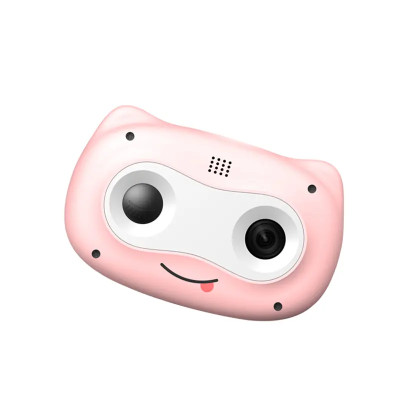 copy of Dětský digitální mini fotoaparát HD s dvojitým objektivem- Kočičí uši-růžový