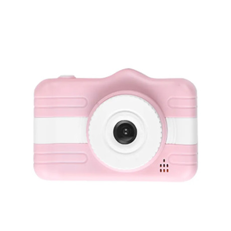 Detský digitálny mini fotoaparát s 3,5-palcovou obrazovkou - ružový