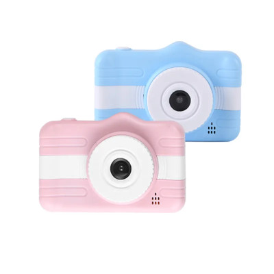 Detský digitálny mini fotoaparát s 3,5-palcovou obrazovkou - ružový
